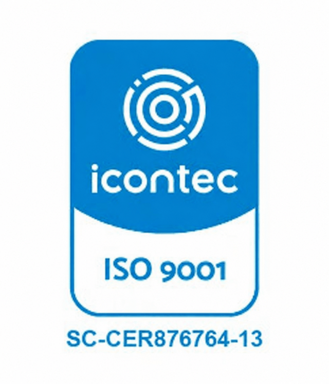 Sello de certificación ISO 9001